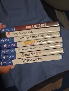 Sony PS4 Game Bundle - Lot Of 7 Games